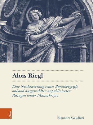 cover image of Alois Riegl
